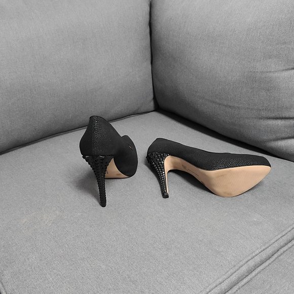 INC. International concepts textured black heels - Picture 11 of 16